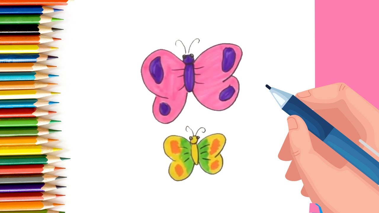 How To Draw Butterfly #shorts