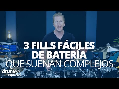 3 Fills fáciles de batería que suenan complejos.