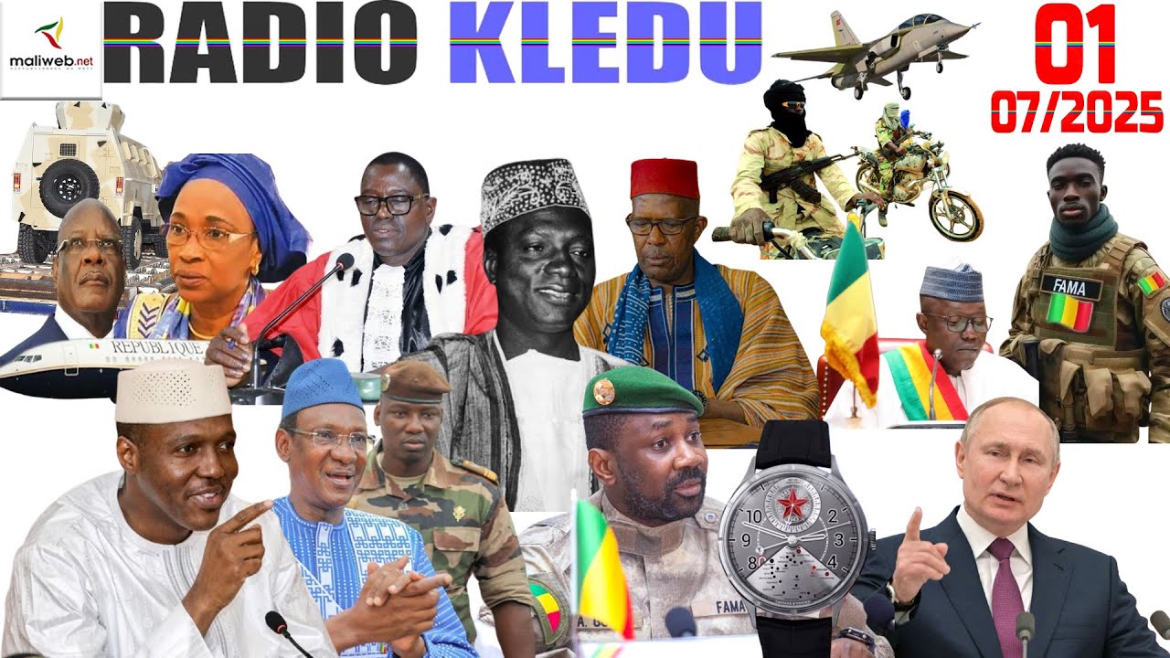 La Revue de Presse de la RADIO KLEDU du 01 Juillet 2025
