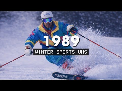 1989 — Winter Sports // Vaporwave VHS Aesthetic