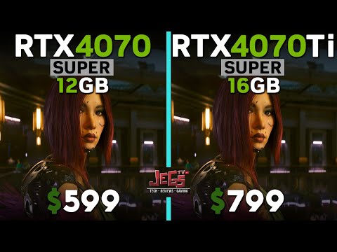 RTX 4070 Super vs RTX 4070 Ti Super | Tested in 15 games
