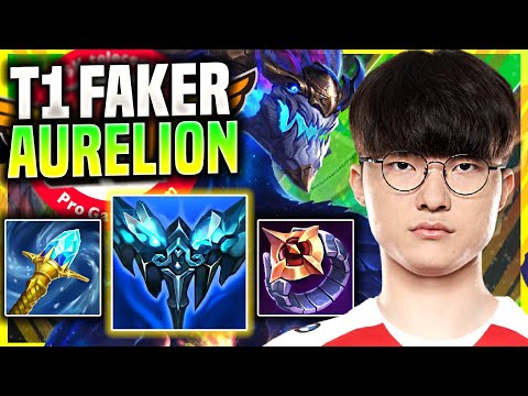 FAKER DOMINATING AURELION SOL! - T1 Faker Plays Aurelion Sol Mid vs Katarina! | Season 11