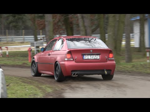 Wojciech Grabański, BMW E46 Compact M3 - II SuperOES Tor Poznań - 25.02.2023