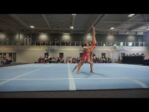 Roos, Nina & Pascalle | Halve finale Acrogym | 14 mei 2023 | D-Junior