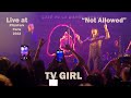TV Girl & Jordana - Not Allowed - live at Pitchfork Paris 2022
