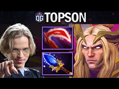 OG.TOPSON INVOKER WITH DESO-AGHANIMS - DOTA 2 7.27 GAMEPLAY