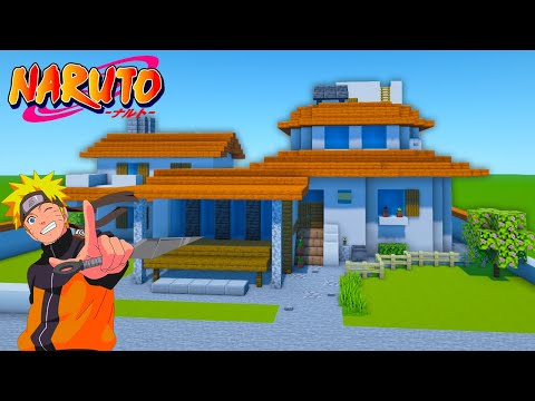 Minecraft Tutorial: How To Make Narutos House "Naruto"
