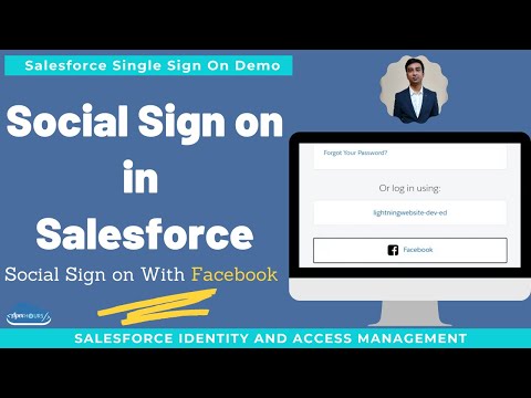 Social Sign on in Salesforce | SSO with Facebook