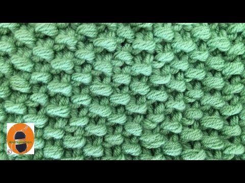 Stricken wir! Muster 1 - Das Perlmuster (moss stitch)