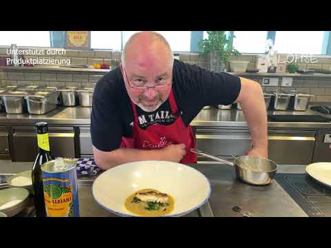 Christian Lohse - Rezept mit meiner Soße "Senfkaviar mit Apfel": Kabeljau