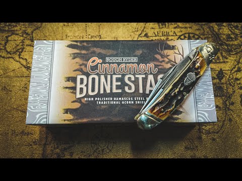 Die Rough Ryder Losbude Ep. 3 / RR2161 Cinnamon Bone Stag Damascus Copperhead