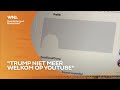 Ook YouTube doet Trump voorlopig in de ban