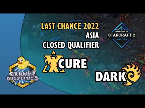 Cure vs Dark - TvZ | DH Masters: Last Chance 2022 - Asia Closed Qualifier | StarCraft 2 Tournament