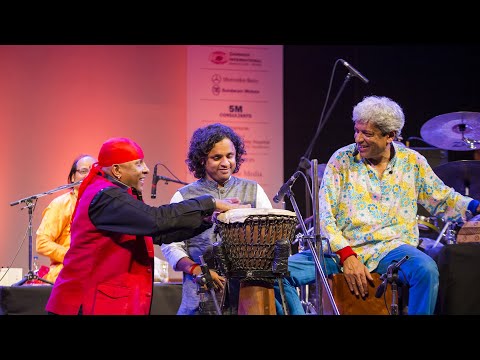 Trilok Gurtu | Drums Sivamani | Ghatam Giridhar Udupa | Udupa Music Festival 2016 | Udupa Foundation