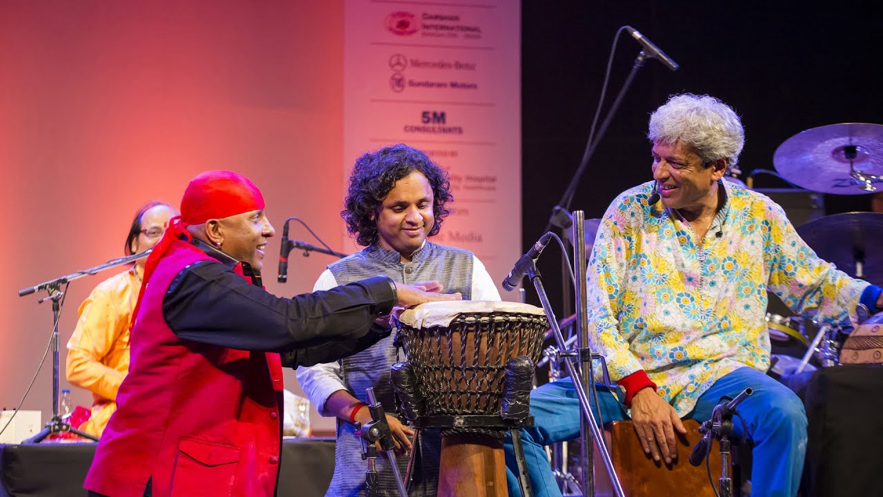 Trilok Gurtu | Drums Sivamani | Ghatam Giridhar Udupa | Udupa Music Festival 2016 | Udupa Foundation