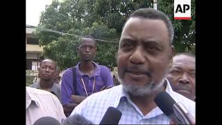 WRAP Tear gas, violence as islanders vote; adds voting