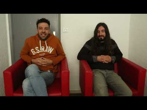 Interview du groupe de compos Qamelto, au Théâtre de la Licorne à Cannes, le 27 avril 2024