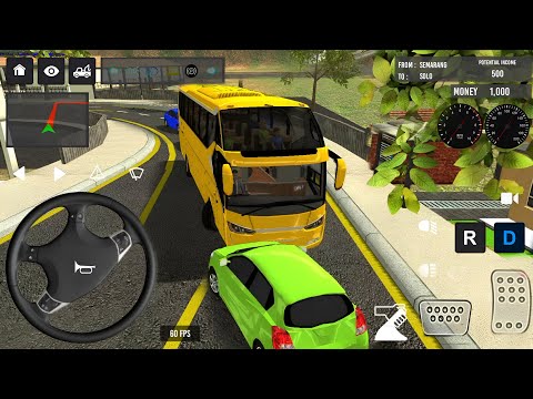 Bus Simulator Indonesia Euro Coach bus driving - Indonesia Bus simulator 2025 - Android gameplay