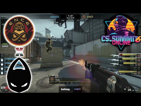ALLU ON FIRE! 🇫🇮 ENCE vs 🇩🇰 x6tence TRAIN HIGHLIGHTS - cs summit 6