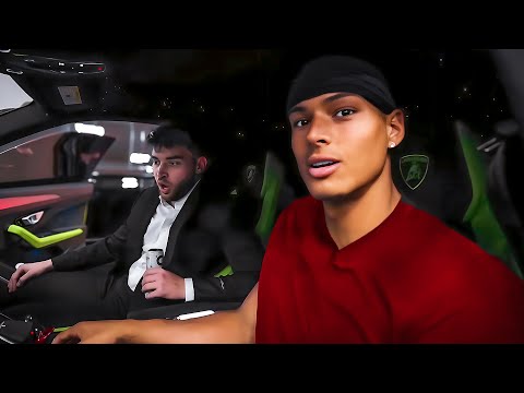 Adin Ross Let Me Drive His Lamborghini Urus