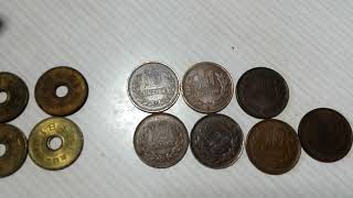 年末の大掃除したら出てきた珍しいお金。記念硬貨と昭和64年硬貨。