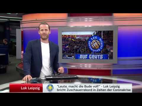 Lokomotive Leipzig macht die bude voll 💙💛