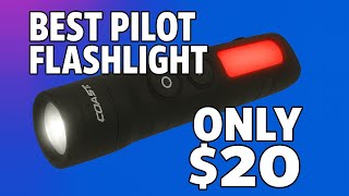 Download lagu BEST PILOT FLASHLIGHT | 2025 | Sporty's - Coast KL35R Red/White Two Way Clip Light mp3
