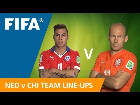 Netherlands v. Chile - Teams announcement