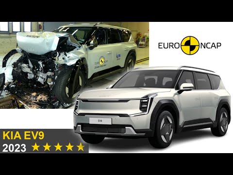 KIA EV9の安全性がわかるクラッシュテスト動画(2023 Kia EV9 Safety and Crash Test)