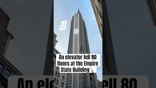 An elevator fell 80 floors at the Empire State Building. But the rider survived it. 🗽