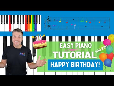 Easy Piano Tutorial | How to play "Happy Birthday to You!" for Beginners