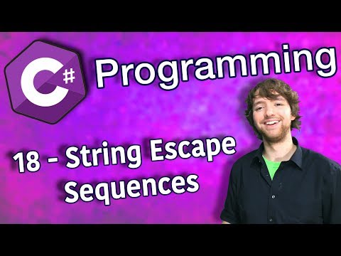 C Programming Tutorial 18 String Escape Sequences