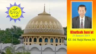 preview picture of video 'Khutbah Jum'at, KH. Abd. Madjid Marwan, BA, 23 Januari 2015 Pondok Kararangasem Paciran'