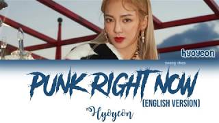 HYO & 3LAU - Punk Right Now (English Ver.) Lyrics