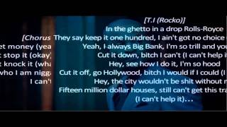 T.I ft Roko - I can&#39;t help it lyrics