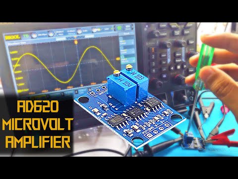 AD620 Mirco Milli Volt Signal Amplifier | Instrumentation Amplifier | ProDrone Control | #ASNNRI