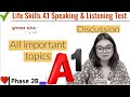 Life Skills A1 IELTS UKVI Spouse Visa Test Full Mock Test A1 Speaking And Listening Test 2024