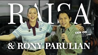 Download lagu RAISA ft. RONY PARULIAN - TETAP BUKAN KAMU - GEN ON TRACK [LIVE] mp3