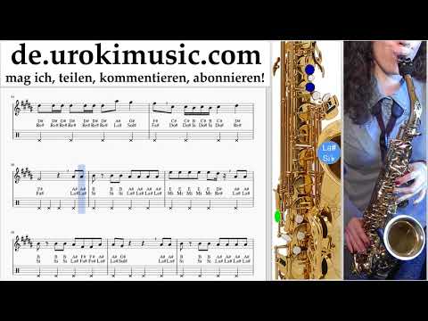 Saxophonunterricht (Alt) Bebe Rexha - I'm A Mess Noten Lernen um-i995