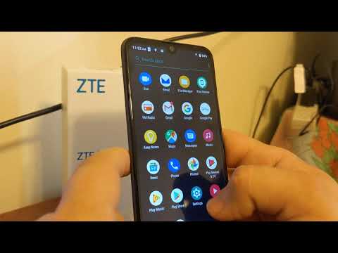 Unboxing of the ZTE Blade A7 Prime from Visible August 2021