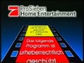 ProSieben Home Entertainment 1995 VHS Germany Logo Warning