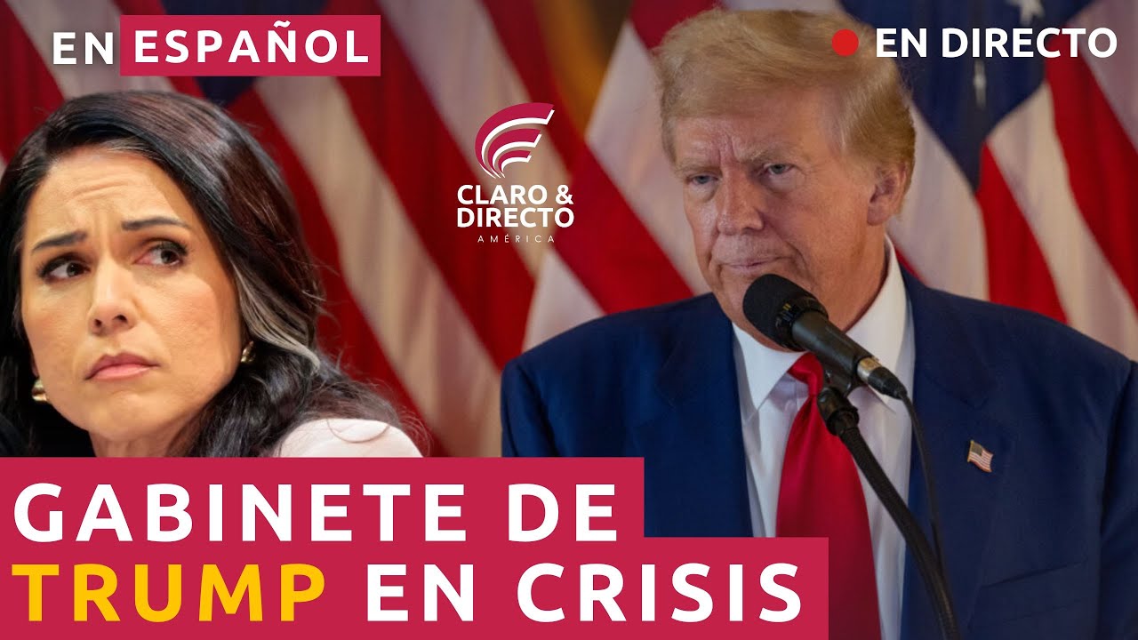 GABINETE DE TRUMP EN CRISIS POR SALIDA DE TULSI Y CAMBIOS EN LA FED
