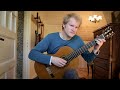 Maria Luisa - Julio Salvador Sagreras (Acoustic Classical Fingerstyle Guitar Cover by Jonas Lefvert)