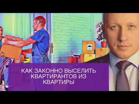 Как законно выселить квартирантов из квартиры