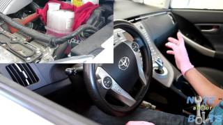 2010-2015 Toyota Prius Inverter coolant drain and refill