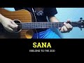 Sana - I Belong To The Zoo | Easy Guitar Tutorial