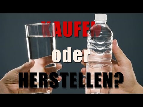 Osmosewasser kaufen oder selber herstellen