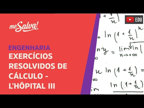 Me Salva! Exercícios Resolvidos de Cálculo I - EXDER21 - L'Hôpital III