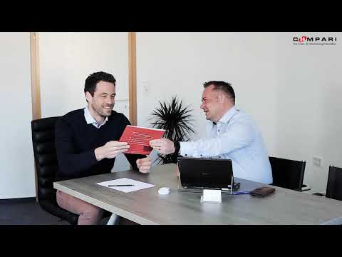 Matthias Benkert: "Ich will Ihr Makler sein!" Compari zu Gast bei Unternehmern in Rhön-Grabfeld