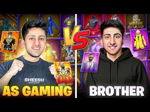 As Gaming Vs Brother Collection Versus After 1 Year 😍 Most Rare Bundles - Garena Free Fire